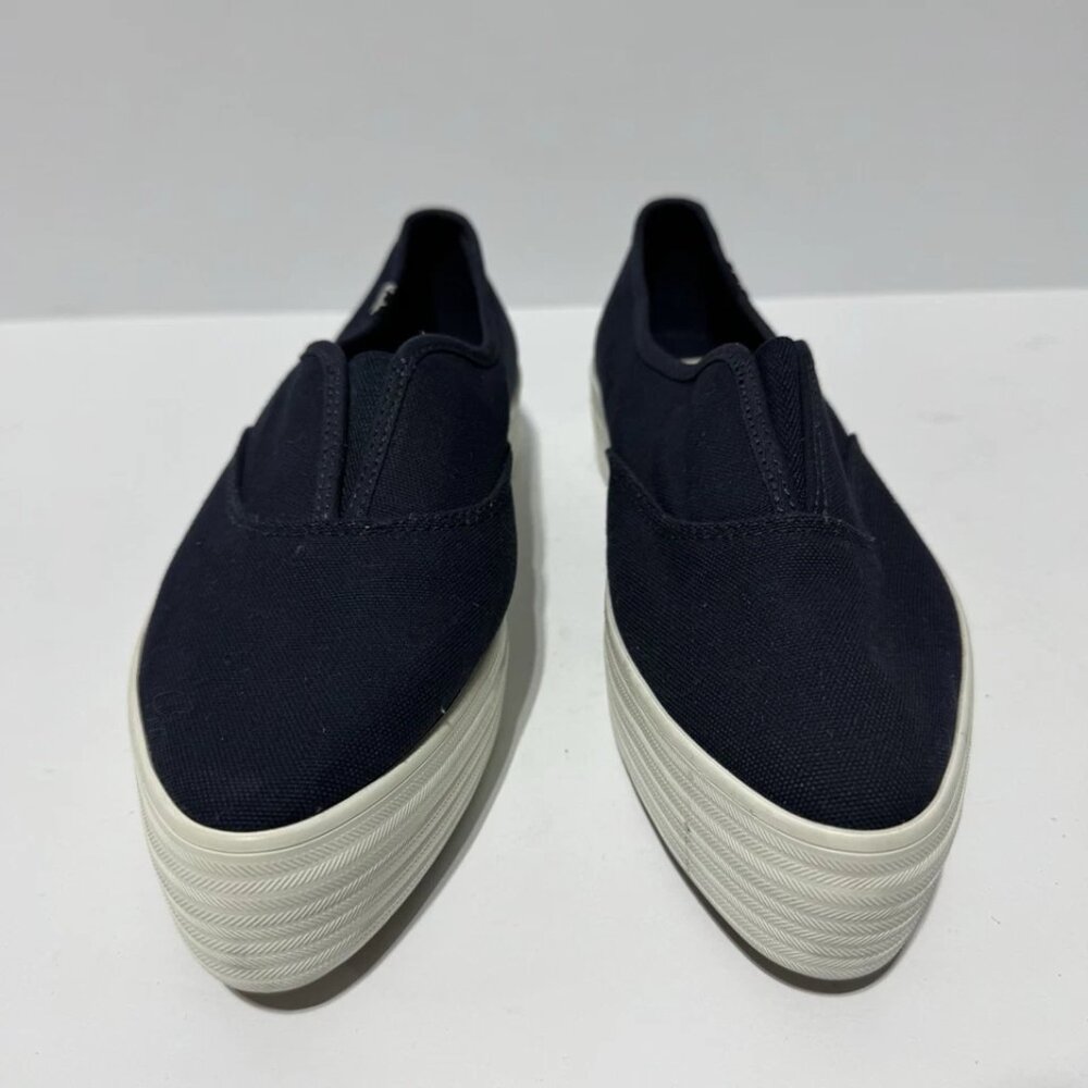 Keds Womens Point Platform Sneakers Navy Size 6.5 M - Picture 3 of 5